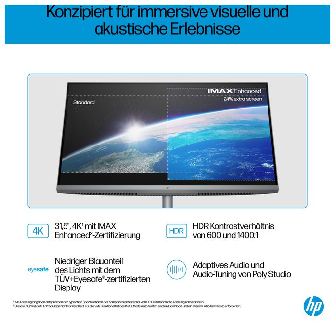 All-in-One-PC 80 cm (31.5 Zoll) Intel Core Ultra 7 32 GB Ram 1 TB SSD Windows 11 Home intern OmniStudio X 32-c0670ng 