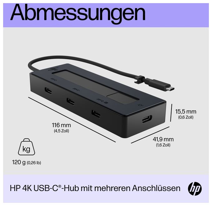 Universal USB-C Multiport-Hub 