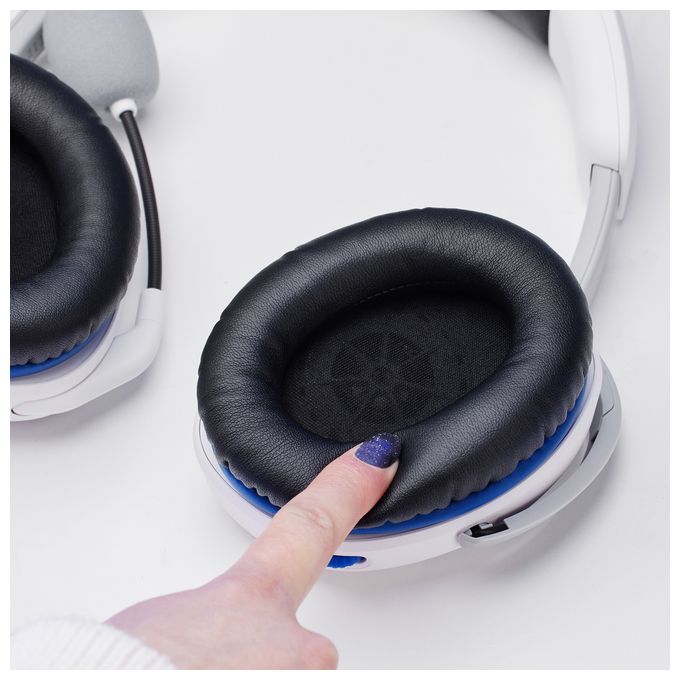 Over Ear Kopfhörer kabelgebunden  Cloud Stinger II (Weiß) 