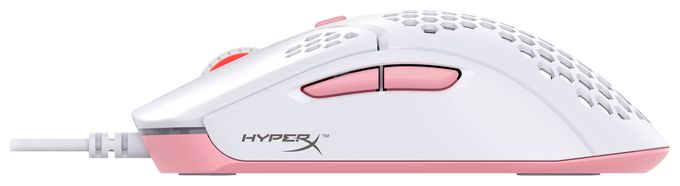 3200 DPI Gaming Maus Optisch  Pulsefire Haste (Pink, Weiß) 