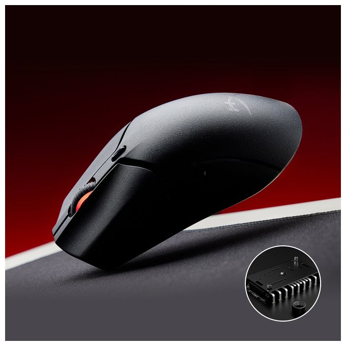 26000 DPI Gaming Maus Optisch  Pulsefire Haste 2 Mini Wireless (Schwarz) 