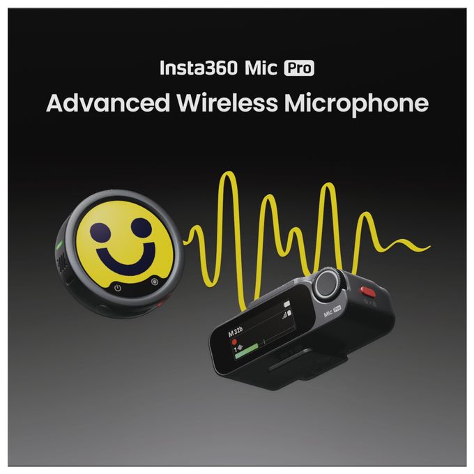  Mic Pro (1 TX + 1 RX) (Schwarz) 