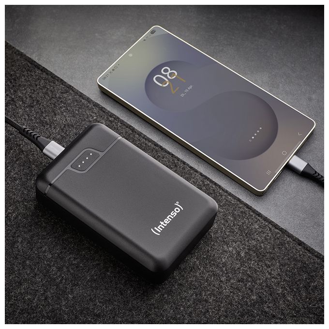 10000 mAh Powerbank USB Typ-C  B10000 (Schwarz) 