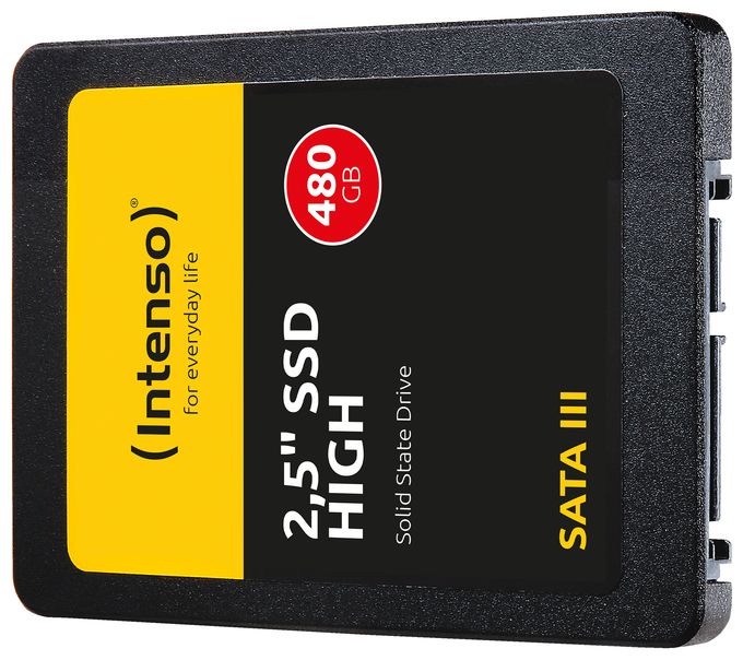 480 GB SSD Serial ATA III 2.5"  High Performance (Schwarz) 