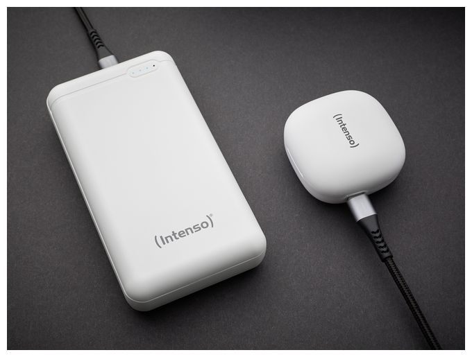 20000 mAh Powerbank Micro-USB + USB Type-C  XS (Weiß) 