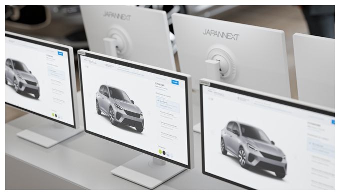 Full HD Monitor 54,6 cm (21.5 Zoll) 16:9 8 ms 250 cd/m²  JN-IPS2152FHDR-T (Weiß) 
