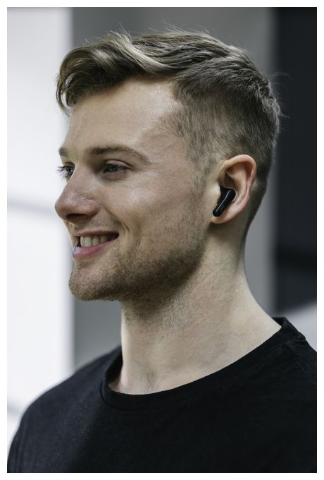 In-Ear Bluetooth Kopfhörer Kabellos TWS 22 h Laufzeit IPX4  HA-A3T (Schwarz) 