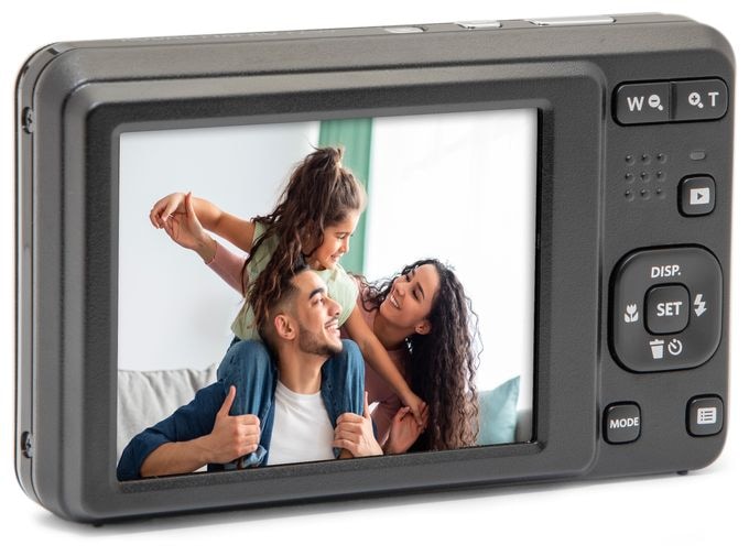 Kompaktkamera 5x Opt. Zoom  Pixpro FZ55 (Silber) 