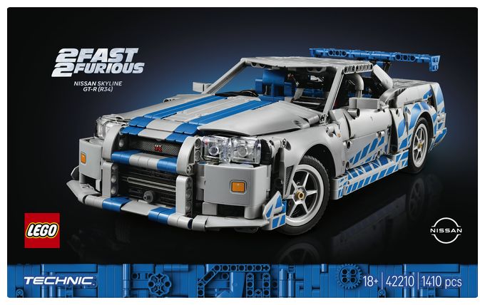 2 Fast 2 Furious Nissan Skyline GT-R (R34) Flitzer 