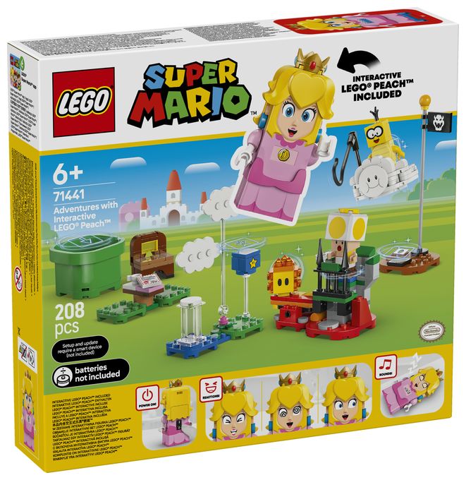 Abenteuer mit der interaktiven LEGO® Peach™ 