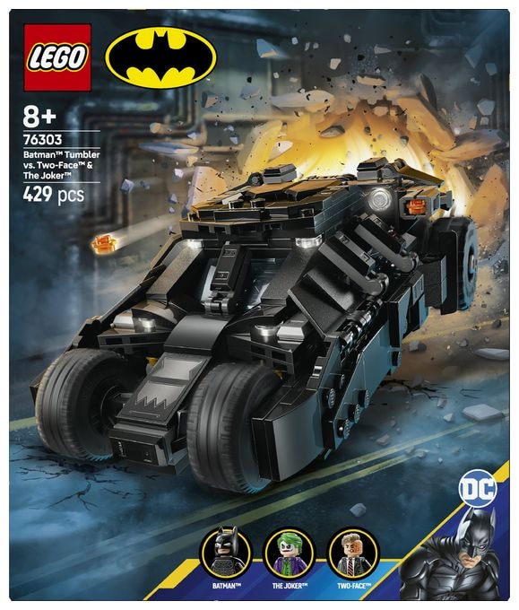 Batman™ Tumbler vs. Two-Face™ & The Joker™ 
