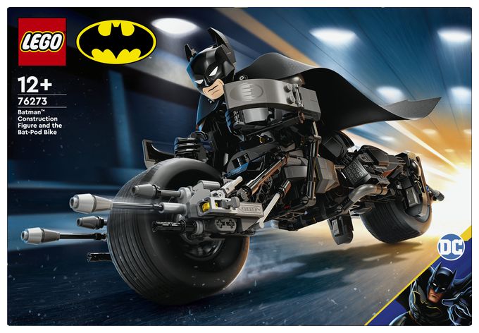 BatmanTM Baufigur mit dem Batpod 