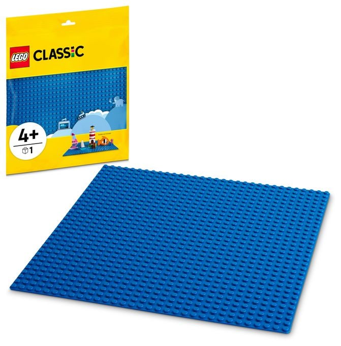 Blaue Bauplatte 