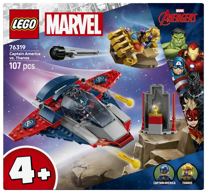 Captain America vs. Thanos 