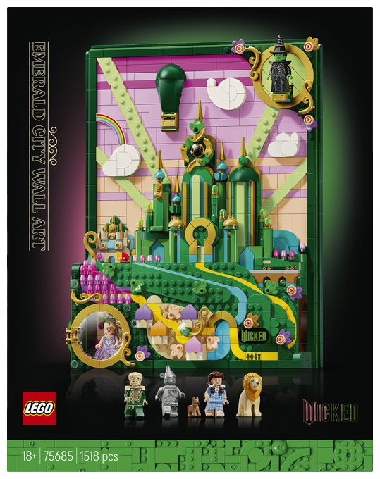 Emerald City Wandkunst 