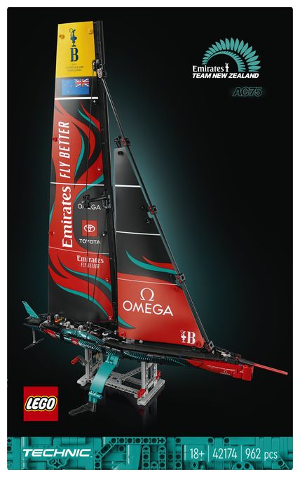 Emirates Team New Zealand AC75 Rennjacht 