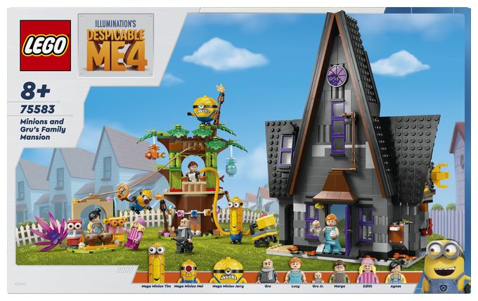 Familienvilla von Gru und den Minions 
