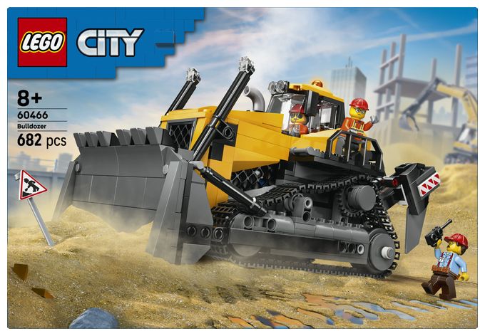 Gelber Bulldozer 
