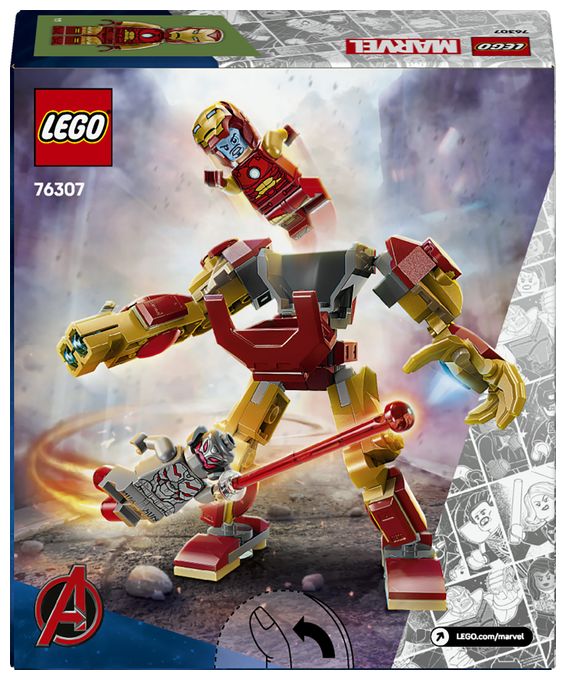 Iron Man Mech vs. Ultron 