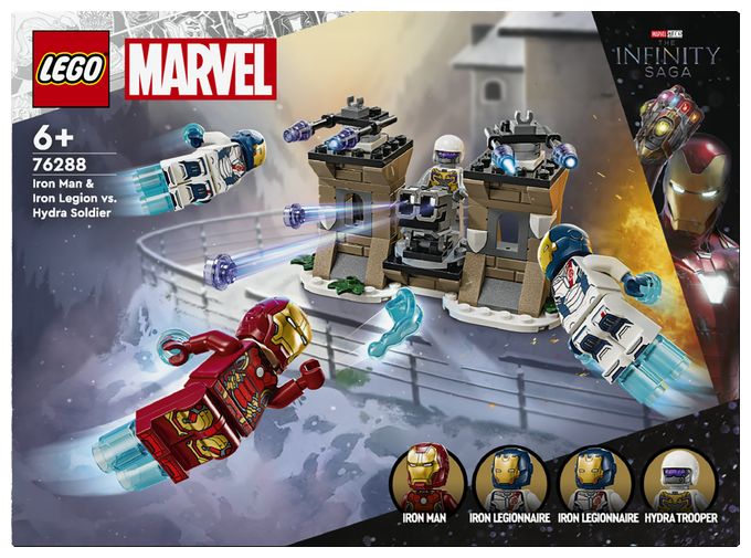 Iron Man & Iron Legion vs. HYDRA-Soldat 