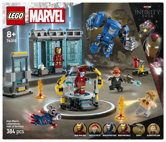 Iron Mans Labor: Halle der Rüstungen 
