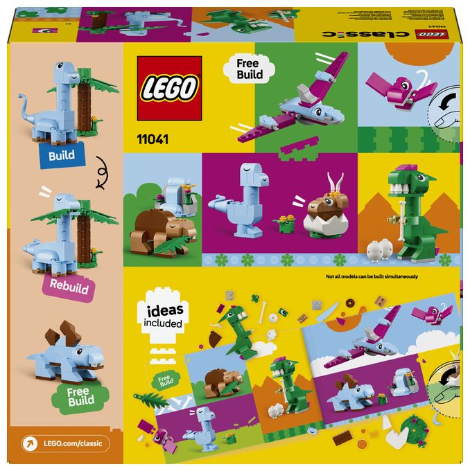 Kreative Dinosaurier 