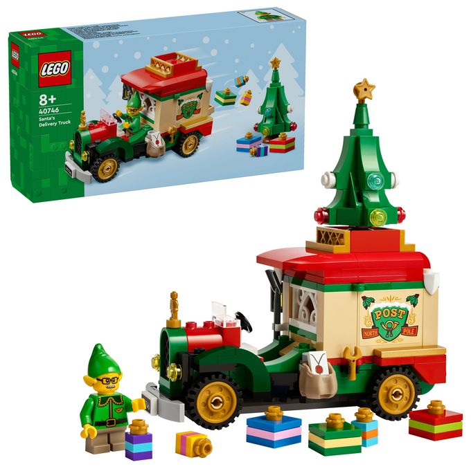 Lieferwagen des Weihnachtsmanns 