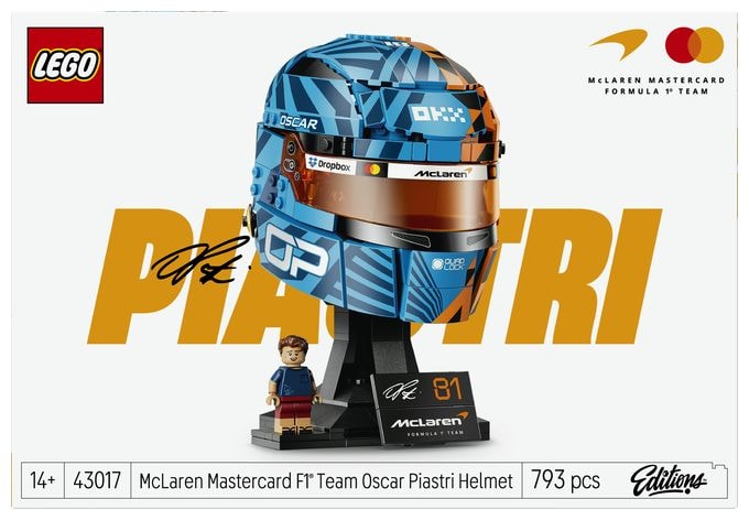 McLaren Mastercard F1® Team Oscar Piastri Helm 