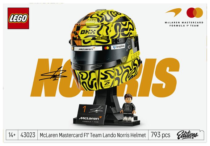 McLaren Mastercard F1® Team Lando Norris’ Helm 