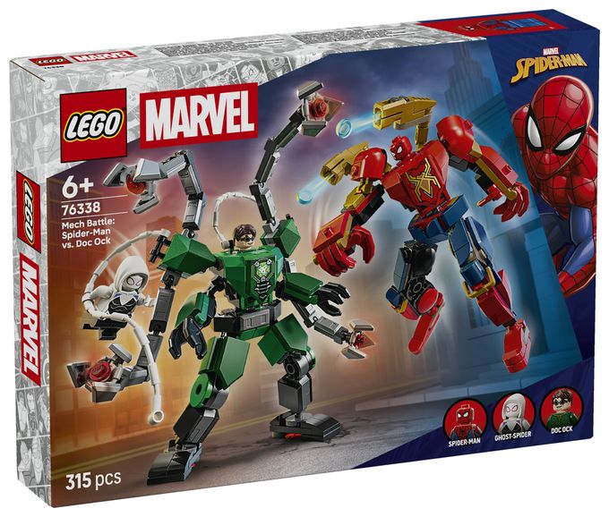 Mech-Duell: Spider-Man vs. Doc Ock 