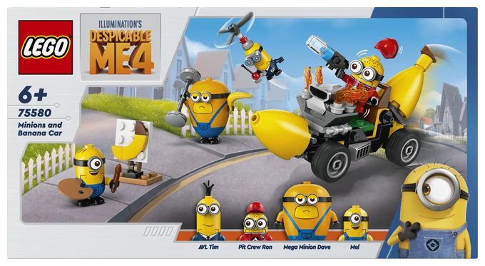 Minions und das Bananen Auto 
