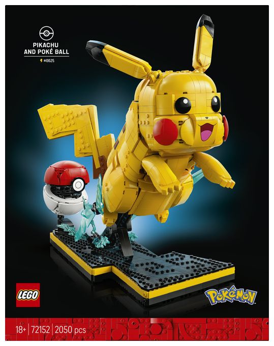 Pikachu und Pokéball 