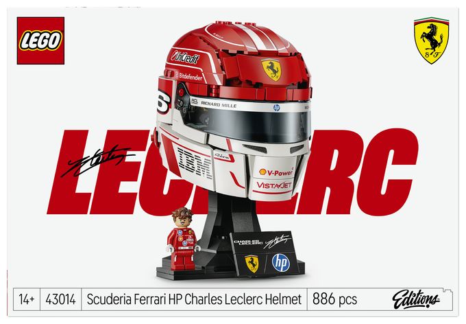 Scuderia Ferrari HP Charles Leclerc Helm 