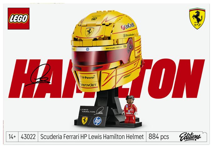 Scuderia Ferrari HP Lewis Hamilton Helm 