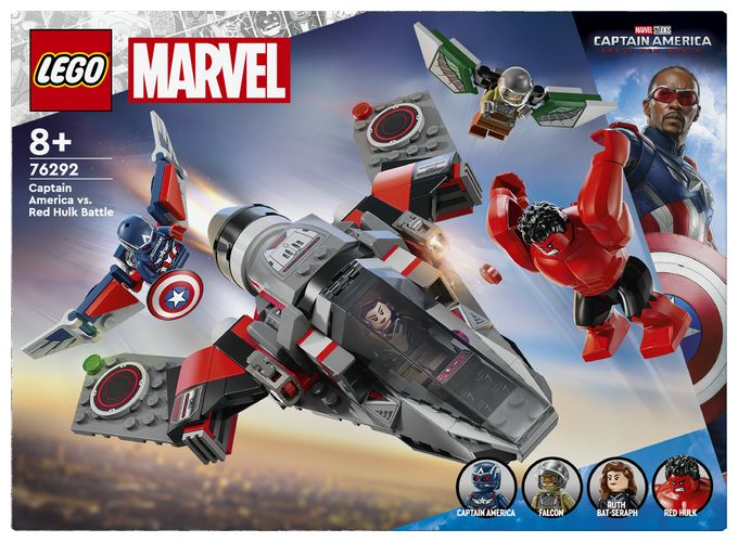 Showdown zwischen Captain America und Red Hulk 