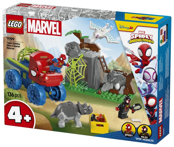Spideys Team auf Rettungsmission im Dino-Truck 