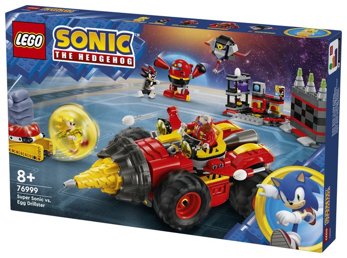 Super Sonic vs. Egg Drillster 