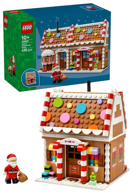 Weihnachtliches Lebkuchenhaus 
