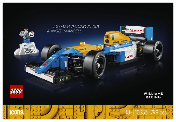 Williams Racing FW14B mit Nigel Mansell 