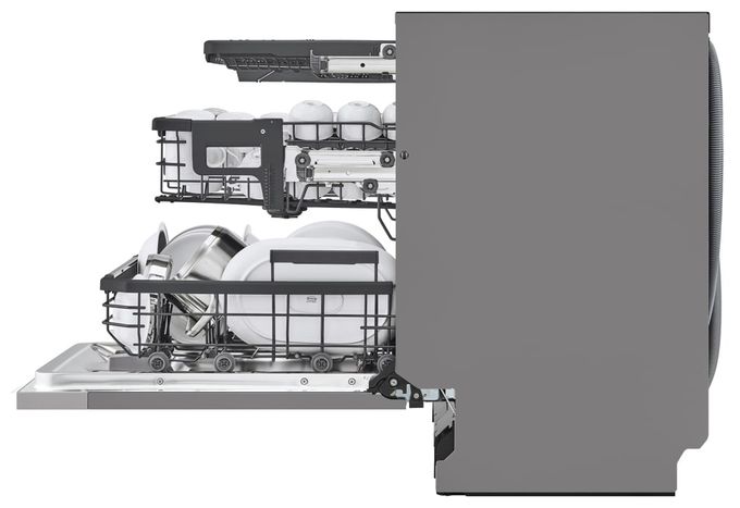 60 cm Geschirrspüler vollintegriert (ohne Front) Leise 14 Maßgedecke aquaStop Funktion DB597TXS 