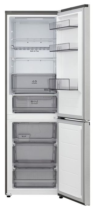 220 l / 113 l Kühl-Gefrierkombi freistehend 135 kWh Jahr  GBBS312BPY (Grau) 