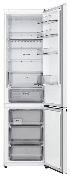 262 l / 113 l Kühl-Gefrierkombi freistehend NoFrost 139 kWh Jahr  GBBS322BSW (Weiß) 