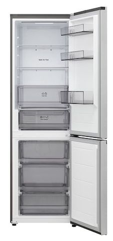 220 l / 113 l Kühl-Gefrierkombi freistehend NoFrost 169 kWh Jahr  GBBSJ1CCPY (Silber) 