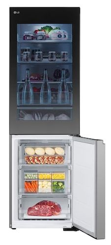 239 l / 110 l Kühl-Gefrierkombi freistehend NoFrost 172 kWh Jahr  GBG5160CPY (Silber) 