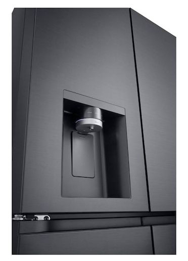 Side-by-Side Kühl-/ Gefrierkombination 384 l / 261 l 230 kWh NoFrost 1792 mm x 914 mm  GMF961EV6C (Schwarz) 