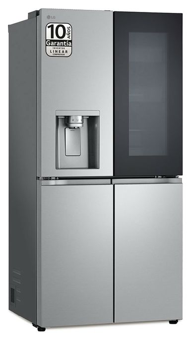 Side-by-Side Kühl-/ Gefrierkombination 288 l / 220 l 314 kWh NoFrost 1787 mm x 835 mm  GMG861MBAE (Schwarz, Edelstahl) 