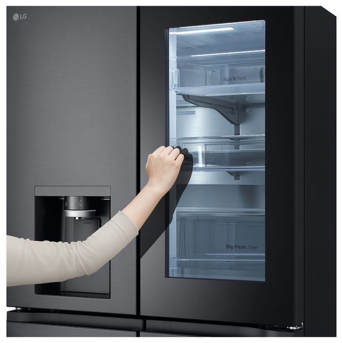 Side-by-Side Kühl-/ Gefrierkombination 363 l / 274 l 354 kWh 1792 mm x 914 mm  GMG961NPKE (Schwarz) 
