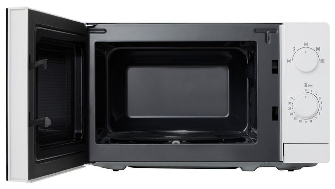 Freistehende Mikrowelle 700 W Größe: klein 5 Stufen  MS2082H (Weiß) 
