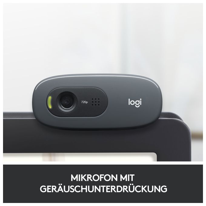 1280 x 720 Pixel Webcam  C270 720p HD 