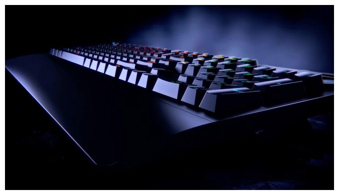 RGB-LED Gaming Tastatur USB  G213 (Schwarz) 
